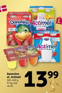 Løvbjerg Danonino el. Actimel tilbud