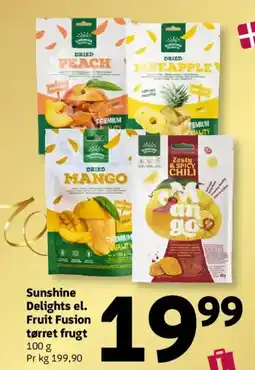 Løvbjerg Sunshine Delights el. Fruit Fusion tørret frugt tilbud