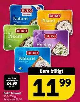 Løvbjerg Buko friskost tilbud
