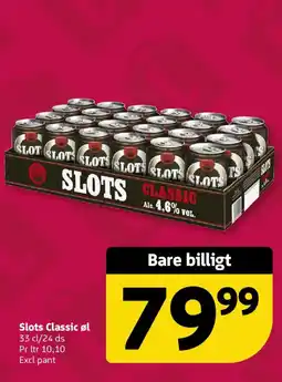 Løvbjerg Slots Classic øl tilbud