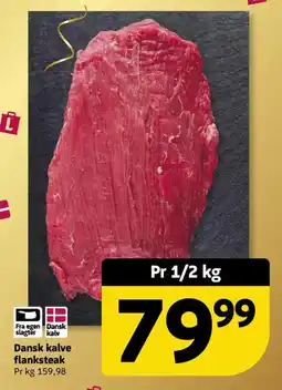 Løvbjerg Dansk kalve flanksteak tilbud