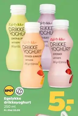 Netto Egelykke drikkeyoghurt tilbud