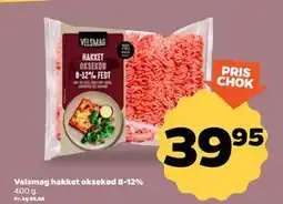 Netto Velsmag hakket oksekød 8-12% tilbud