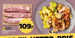Netto Velsmag mørbrad af gris tilbud