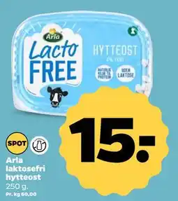 Netto Arla laktosefri hytteost tilbud