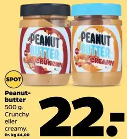 Netto Peanutbutter tilbud