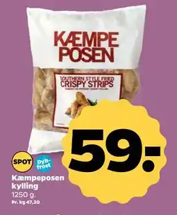Netto Kæmpeposen kylling tilbud