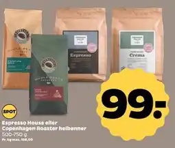Netto Espresso House eller Copenhagen Roaster helbønner tilbud