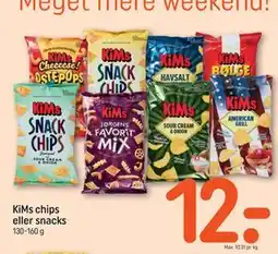 REMA 1000 KiMs chips eller snacks tilbud