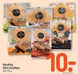 REMA 1000 Nordthy Mini müslibar tilbud