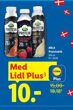 Lidl ARLA Proteindrik, App-pris tilbud