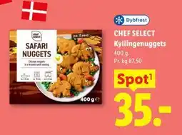 Lidl CHEF SELECT Kyllingenuggets tilbud