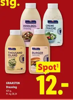 Lidl GRAASTEN Dressing tilbud