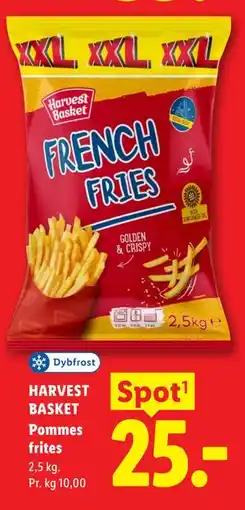 Lidl HARVEST BASKET Pommes frites tilbud