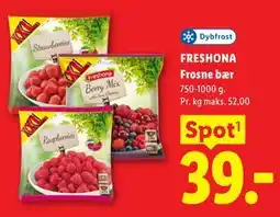 Lidl FRESHONA Frosne bær tilbud