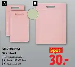 Lidl SILVERCREST Skærebræt tilbud