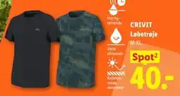 Lidl CRIVIT Løbetrøje tilbud