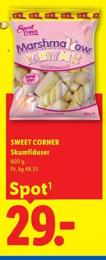 Lidl SWEET CORNER Skumfiduser tilbud