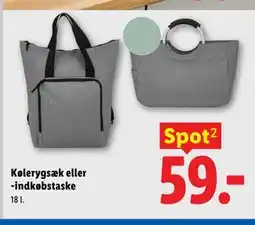 Lidl Kølerygsæk eller -indkøbstaske tilbud