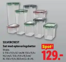 Lidl SILVERCREST Sæt med opbevaringsbøtter tilbud