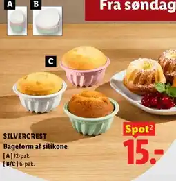 Lidl SILVERCREST Bageform af silikone tilbud