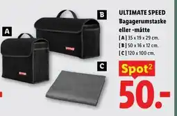 Lidl ULTIMATE SPEED Bagagerumstaske eller -måtte tilbud