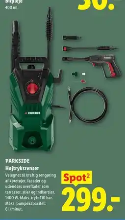 Lidl PARKSIDE Højtryksrenser tilbud