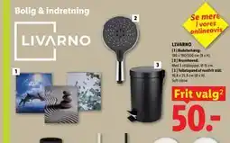 Lidl LIVARNO Badeforhæng tilbud