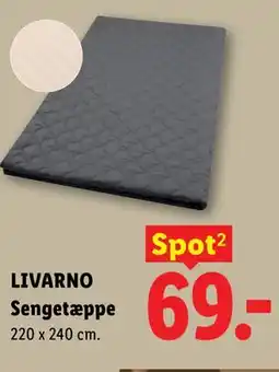 Lidl LIVARNO Sengetæppe tilbud