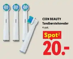Lidl CIEN BEAUTY Tandbørstehoveder tilbud