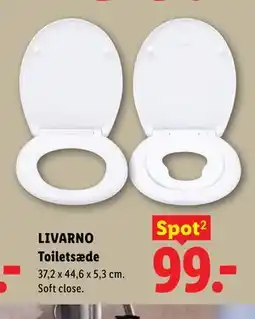 Lidl LIVARNO Toiletsæde tilbud