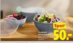 Lidl SILVERCREST Skålesæt med låg tilbud