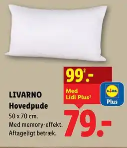 Lidl LIVARNO Hovedpude tilbud