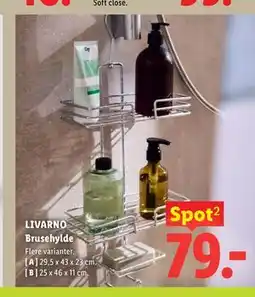Lidl LIVARNO Brusehylde tilbud