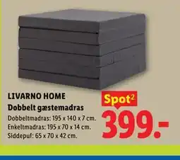Lidl LIVARNO HOME Dobbelt gæstemadras tilbud