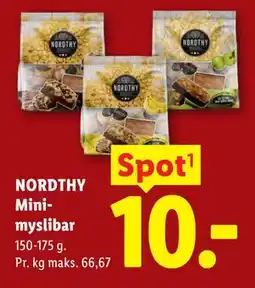Lidl NORDTHY Mini-myslibar tilbud