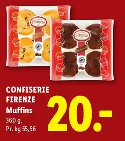 Lidl CONFISERIE FIRENZE Muffins tilbud