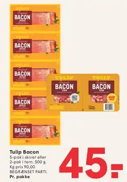 SPAR Tulip Bacon tilbud