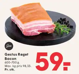 SPAR Gestus Røget Bacon tilbud