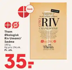 SPAR Them Økologisk RIV (Umami / Sødme) tilbud