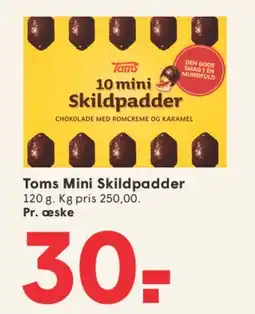 SPAR Toms Mini Skildpadder tilbud