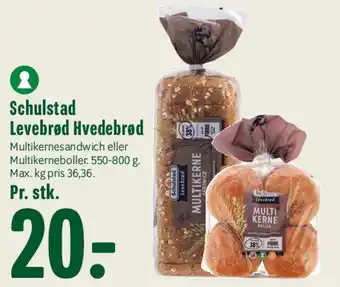 Schulstad Levebrød Hvedebrød