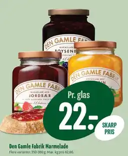 Min Købmand Den Gamle Fabrik Marmelade tilbud