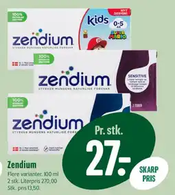 Min Købmand Zendium tilbud