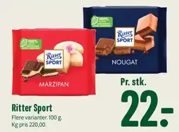 Min Købmand Ritter Sport tilbud