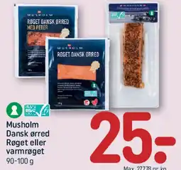 REMA 1000 Musholm Dansk ørred tilbud
