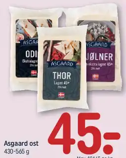 REMA 1000 Asgaard ost tilbud