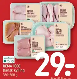 REMA 1000 REMA 1000 Dansk kylling tilbud