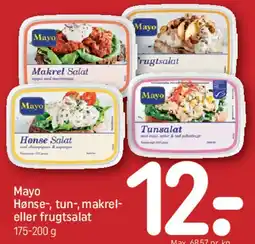 REMA 1000 Mayo Hønse-, tun-, makrel- eller frugtsalat tilbud