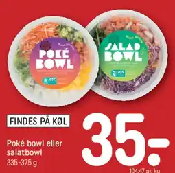 REMA 1000 Poké bowl eller salatbowl tilbud
